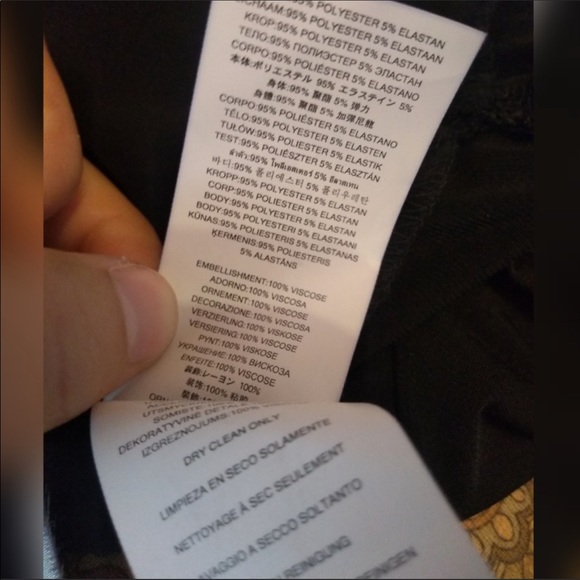 ‼️THRIFT STORE ALERT MAKE OFFER Michael Kors Dress Black Fringe Hem T-Shirt - Picture 11 of 15